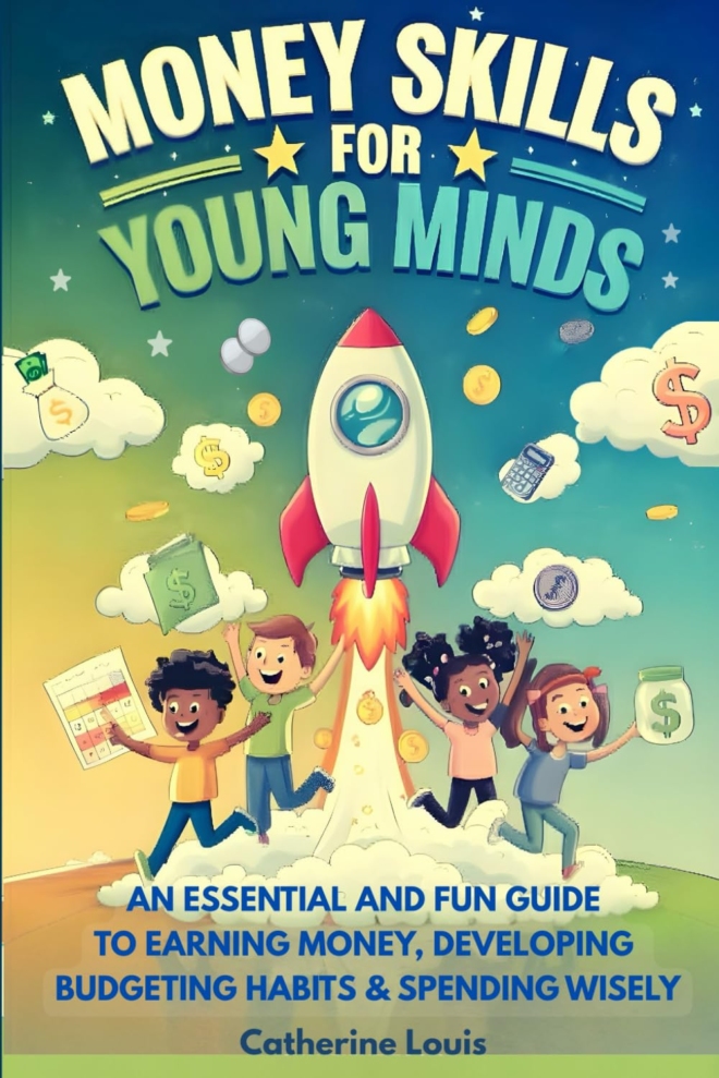 Money Skills for Young Minds: An Essential and Fun Guide to Earning Money, Developing Budgeting Habits, and Spending Wisely